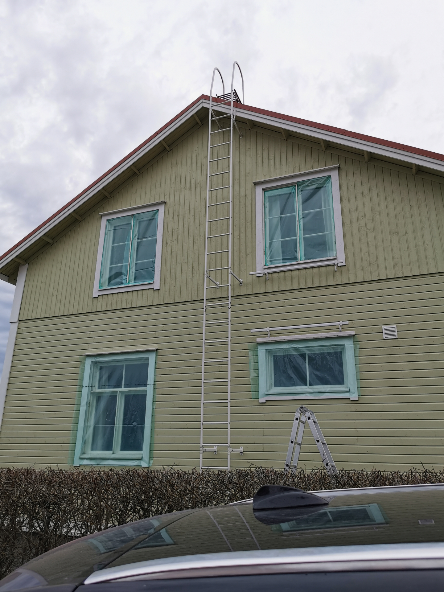 Vihreän talon suojaus
